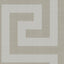 Seabrook Vogue Metallic Silver And Taupe Wallpaper
