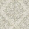 Seabrook Atelier Gray, Metallic Gold, And Taupe Wallpaper