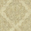 Seabrook Atelier Metallic Gold And Off-White Wallpaper