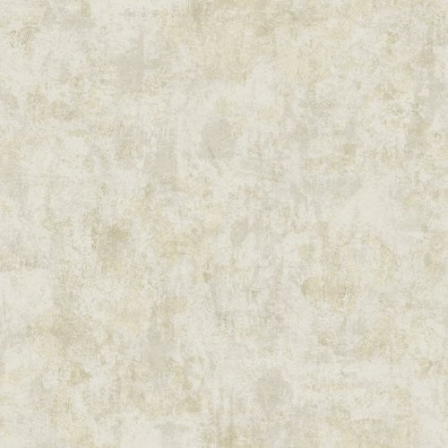 Seabrook Atelier Stucco Metallic Gold And Off-White Wallpaper