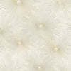 Seabrook Catwalk Metallic Gold And Off-White Wallpaper