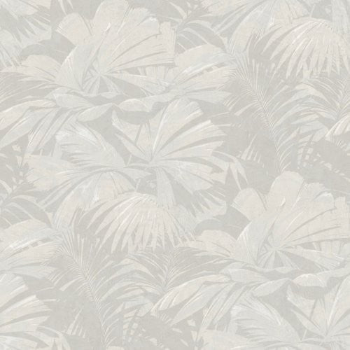 Seabrook Masquerade Gray And Off-White Wallpaper