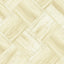 Seabrook Masquerade Weave Metallic Gold And Off-White Wallpaper