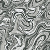 Seabrook Mindy Marble Black, Gray, And White Wallpaper