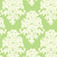 Seabrook Montserrat Olive Green And Off-White Wallpaper