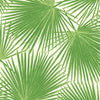 Seabrook Aruba Fern Green And White Wallpaper