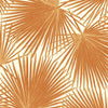 Seabrook Aruba Rust Orange And White Wallpaper