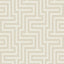 Seabrook Martinique Tan And White Wallpaper