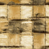 Seabrook Curie Texture Metallic Gold And Ebony Wallpaper