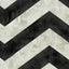 Seabrook Hubble Chevron Metallic Ebony And Ivory Wallpaper