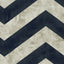 Seabrook Hubble Chevron Metallic Midnight Blue Wallpaper
