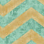 Seabrook Hubble Chevron Metallic Gold And Teal Wallpaper