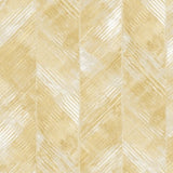 Seabrook Hubble Texture Metallic Gold Striped Wallpaper