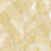 Seabrook Hubble Texture Metallic Gold Striped Wallpaper