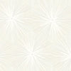 Seabrook Chadwick Starburst Metallic Pearl And White Wallpaper