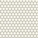 Seabrook Curie Geo Metallic Silver And Black Wallpaper