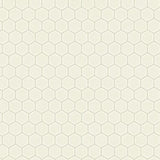 Seabrook Curie Geo Metallic Silver And Pearl Wallpaper