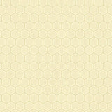 Seabrook Curie Geo Gold And Off-White Wallpaper