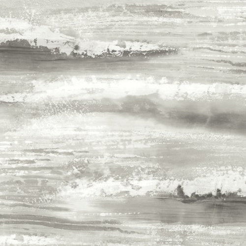 Seabrook Moseley Waves Grey Wallpaper