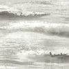 Seabrook Moseley Waves Grey Wallpaper