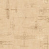 Seabrook Earhart Planes Soft Gold, Brown, And Cream Wallpaper