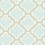 Seabrook Racetrack Ogee Gray And Powder Blue Wallpaper