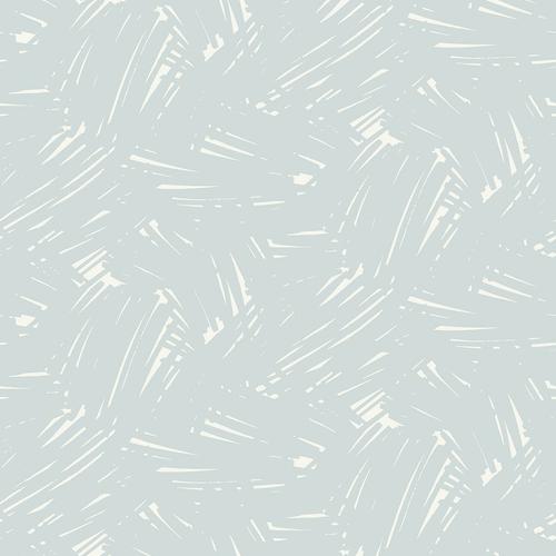 Seabrook Turf Brushstroke Powder Blue And White Wallpaper