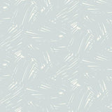 Seabrook Turf Brushstroke Powder Blue And White Wallpaper