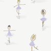 Seabrook Tiny Dancers Lilac And White Wallpaper