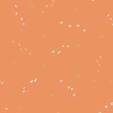 Seabrook Follow The Leader Orange And White Wallpaper