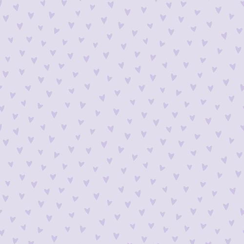 Seabrook Sparkle Heart Lilac Glitter Wallpaper
