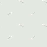 Seabrook Hearts And Darts Gray And White Wallpaper