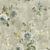 Seabrook Charleston Floral Dusty Blue Wallpaper