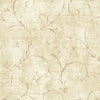 Seabrook Charleston Scroll Warm Gold Wallpaper
