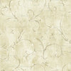 Seabrook Charleston Scroll Warm Olive Wallpaper