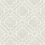 Seabrook Hollywood Tile Gray Gardens Wallpaper