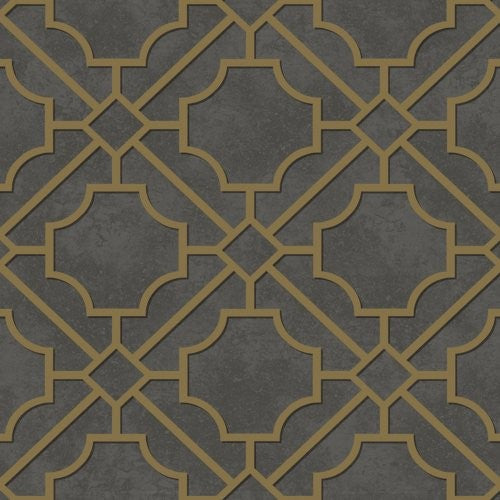 Seabrook Hollywood Tile Glamourous Night Wallpaper