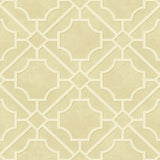 Seabrook Hollywood Tile Soft Gold Wallpaper