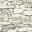 Seabrook New York Fieldstone White Wash Wallpaper