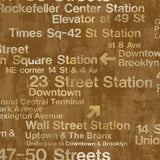 Seabrook New York Golden Lights Wallpaper