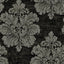 Seabrook New York Damask Charcoal Wallpaper