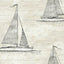 Seabrook Nantucket Gray Skies Wallpaper