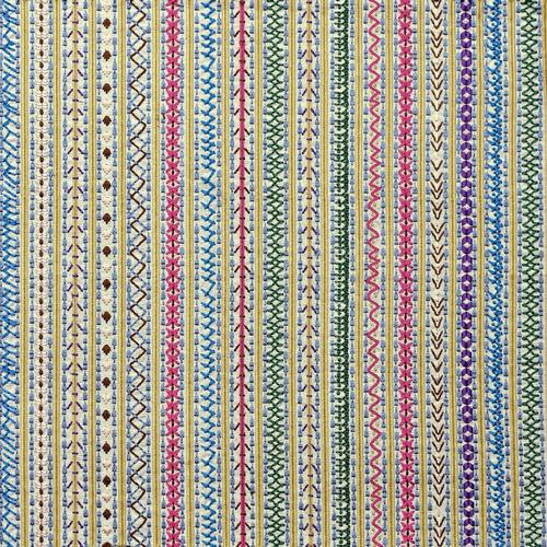 Lee Jofa CAPRI YELLOW/MULTI Fabric