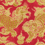 JF Fabrics DRAGONS 46 Fabric