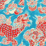 JF Fabrics DRAGONS 64 Fabric