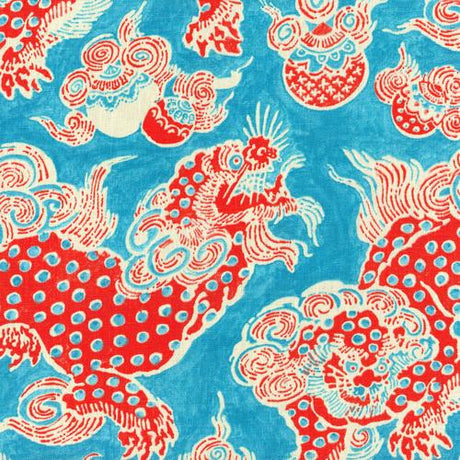 JF Fabrics DRAGONS 64 Fabric