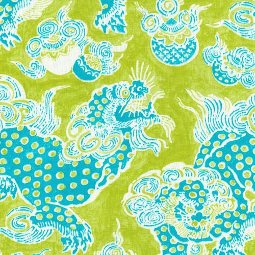 JF Fabrics DRAGONS 75 Fabric