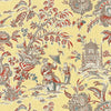 Jf Fabrics Sagwa Yellow/Gold (13) Fabric