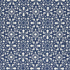 Jf Fabrics Kanduri Blue/White (67) Drapery Fabric