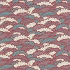 Jf Fabrics Arise Blue/Burgundy/Red (46) Fabric